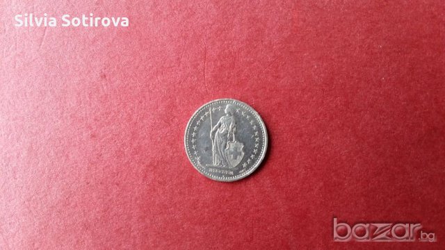 Швейцарска монета, снимка 3 - Нумизматика и бонистика - 21081534
