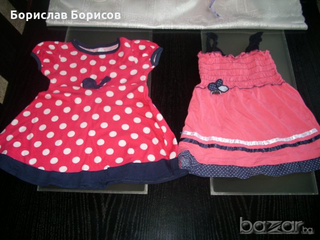 Летни рокли,блузки,шапки и якенца 12-18мес., снимка 7 - Бебешки рокли - 18591343