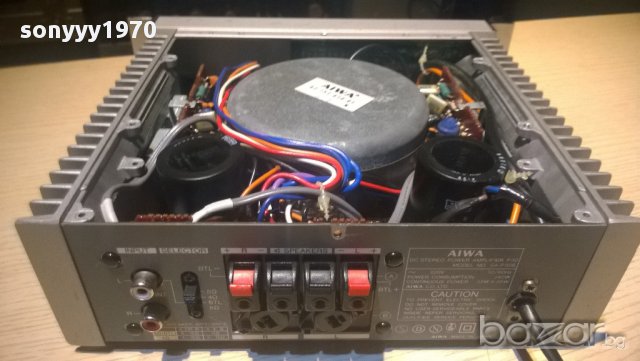 SOLD/ПОРЪЧАН-aiwa sa-p30e-dc stereo power amplifier-240watts-made in japan-внос швеицария, снимка 10 - Ресийвъри, усилватели, смесителни пултове - 10155931