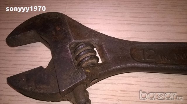 U.S.A.Forged diamalloy steel-made in u.s.a.раздвижен ключ, снимка 2 - Ключове - 14961593