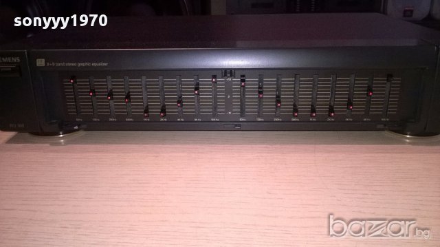 Siemens rq300g4-equalizer hf series made in germany-внос швеицария, снимка 6 - Ресийвъри, усилватели, смесителни пултове - 13867701