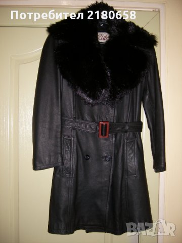 Палто естествена кожа, снимка 4 - Палта, манта - 24104097