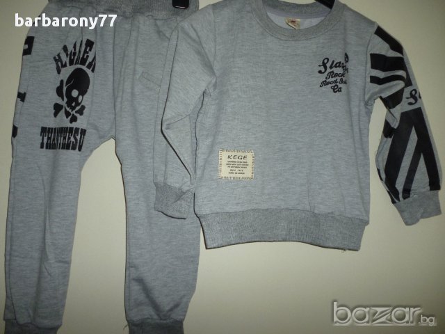 Спортен комплект за момчета с черепи - наличен, снимка 6 - Детски комплекти - 11436424