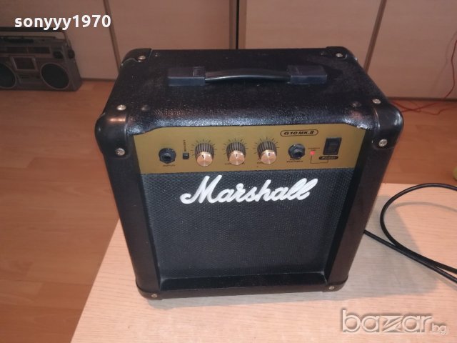 marshall-китарен усилвател-внос англия-30х30х18см, снимка 11 - Ресийвъри, усилватели, смесителни пултове - 21315827