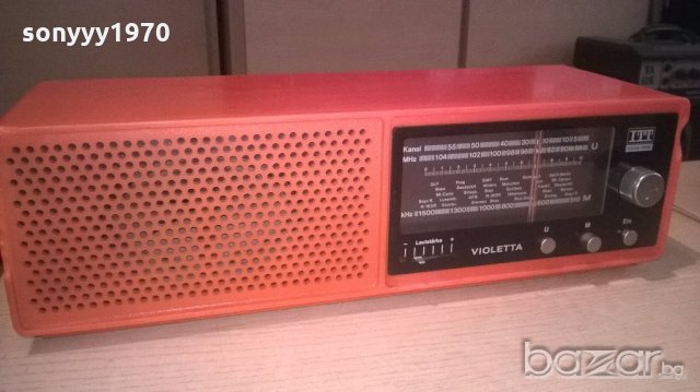 itt schaub lorenz-violetta-внос швеицария, снимка 3 - Ресийвъри, усилватели, смесителни пултове - 19576361