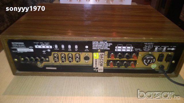 pioneer sx-300-stereo receiver-ретро колекция-нов внос от швеицария, снимка 15 - Ресийвъри, усилватели, смесителни пултове - 9146165