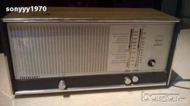 Mivar r-48c receiver-made in italy-внос швеицария, снимка 4 - Ресийвъри, усилватели, смесителни пултове - 12996608