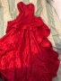 Nina Ricci Червена официална рокля, снимка 2