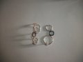 сребърни обеци, снимка 3
