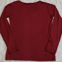 Нова блуза цвят бордо, снимка 3 - Блузи с дълъг ръкав и пуловери - 19887382
