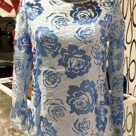 Дамска Блуза два цвята, снимка 4 - Блузи с дълъг ръкав и пуловери - 14249685