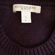 100% Burberry BRIT оригинален дамски пуловер XS, снимка 11 - Блузи с дълъг ръкав и пуловери - 16429359