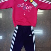 Детски розов комплект adidas 92см, снимка 11 - Комплекти за бебе - 22516026