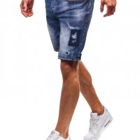 Къси мъжки дънки X32, снимка 4 - Къси панталони - 25373505