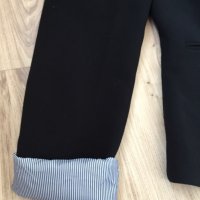 Дамско сако BERSHKA оригинал, size L, черно с цикламен хастар , НОВО!!, снимка 5 - Сака - 11070978