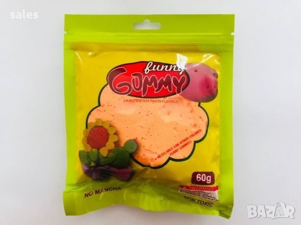 Kinetic Foam (слайм) - Кинетична пяна единичен пакет 60 гр., снимка 1