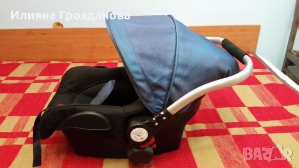 Преносим бебешки стол от 0-13 кг . за кола , снимка 1