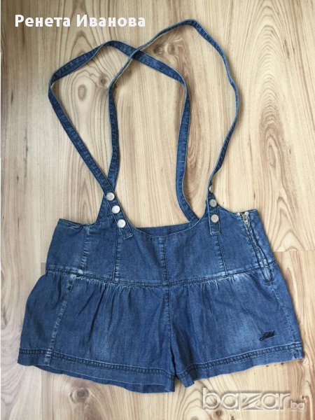 KILLAH дамски дънков къс гащеризон KILLAH by MISS SIXTY оригинал, size28  НОВ!!!, снимка 1