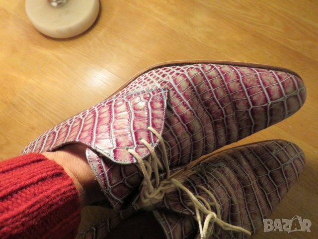 Мъжки обувки уникален модел на floris van bommel - Красота от цветове, снимка 3 - Ежедневни обувки - 24339319