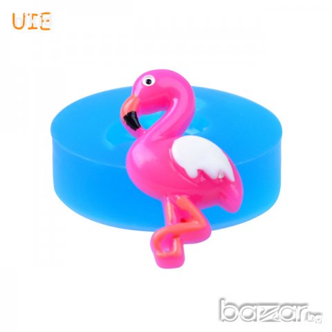 мини Фламинго силиконов молд форма декорация украса торта фондан мъфини украса бисквитки 