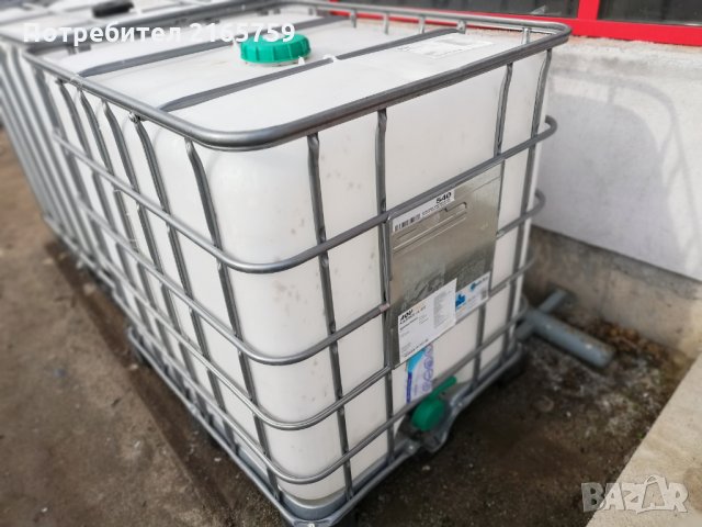 Цистерни,Бидони от Спирт подходящи за вода,течности,нафта и много други, бидон 1000л., снимка 13 - Други машини и части - 24333073