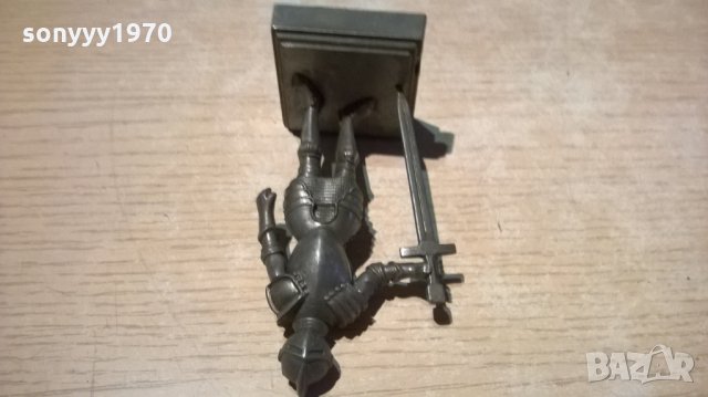 ПОРЪЧАН-оловен рицар-острилка-мини ретро колекция-10х4х4см, снимка 7 - Колекции - 23065271