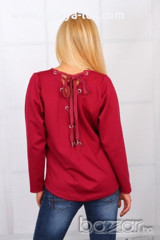 дамска блуза, снимка 2 - Блузи с дълъг ръкав и пуловери - 20552576