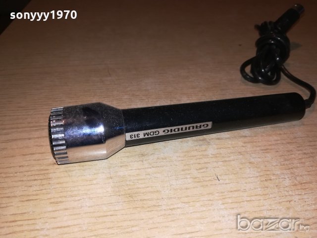 grundig cdm-313 microphone-made in germany-внос швеицария, снимка 4 - Микрофони - 20712059