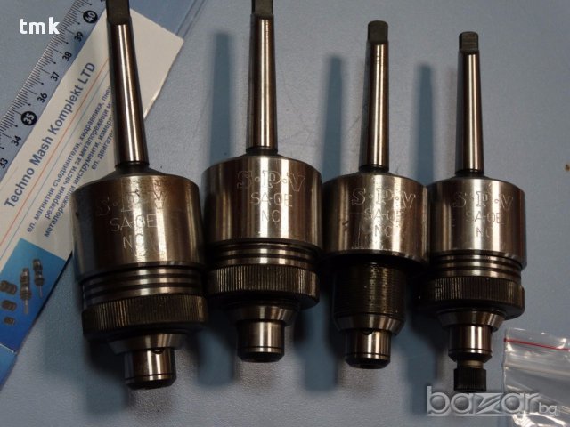 Бързонарезен патронник с адаптери S.P.V SWEDEN, снимка 2 - Резервни части за машини - 17068572