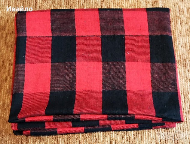 Чисто нов двулицев ръчнотъкан вълнен килим, покривало, снимка 3 - Килими - 23438924