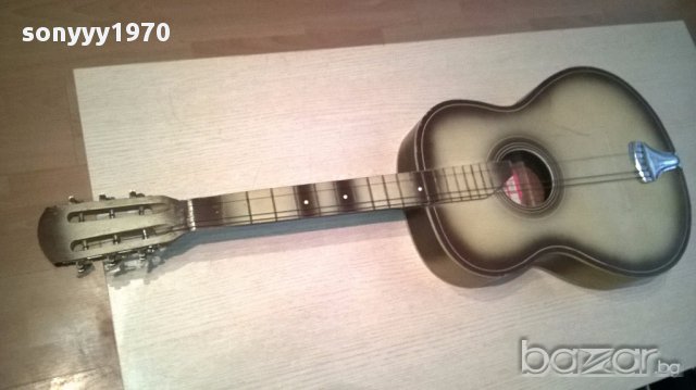 АНТИК-КОЛЕКЦИЯ-Кремона-ретро китара-100/37/9см, снимка 7 - Китари - 15577997