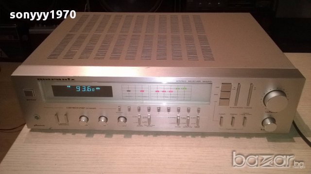 Marantz sr520l-stereo receiver-japan-в златисто-внос швеицария, снимка 2 - Ресийвъри, усилватели, смесителни пултове - 15542790