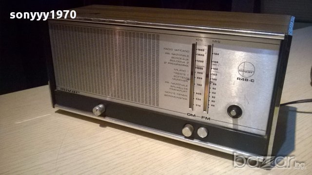Mivar r-48c receiver-made in italy-внос швеицария, снимка 6 - Ресийвъри, усилватели, смесителни пултове - 12996608
