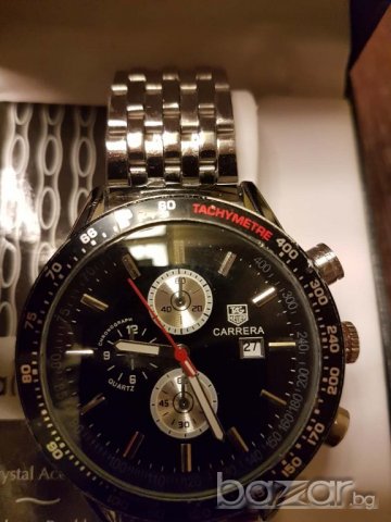 Мъжки часовник 3 Tag Hauer реплика, снимка 6 - Мъжки - 19529647