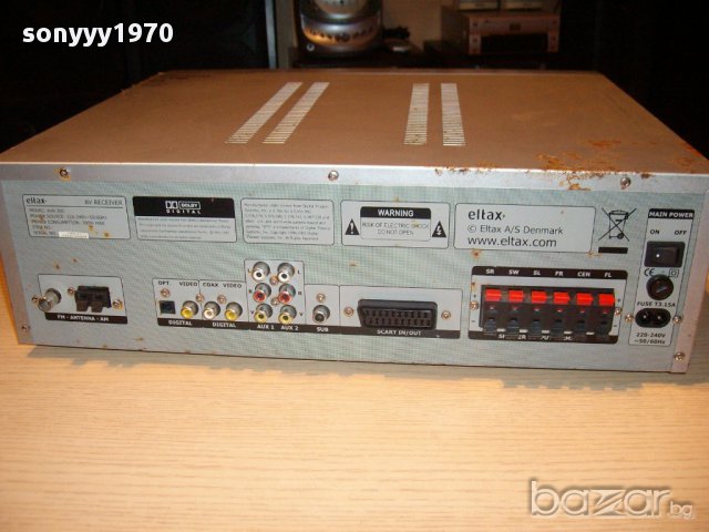 eltax-avr-300/6 chanel-denmark/внос швеицария, снимка 12 - Ресийвъри, усилватели, смесителни пултове - 12103749