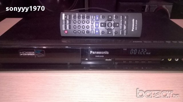 Panasonic dmr eh-59 hdd/dvd/hdmi/usb-recorder+remote-внос швеицария, снимка 11 - Ресийвъри, усилватели, смесителни пултове - 13265515