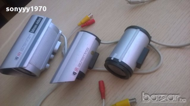 Bitron video-3броя камери за видеонаблюдение-внос швеицария, снимка 3 - Аналогови камери - 12913551