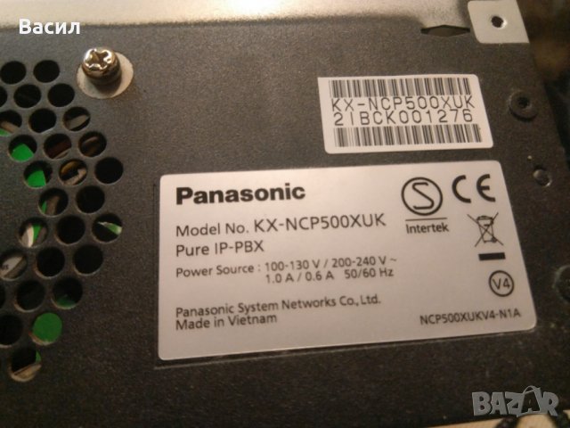 Телефонна централа Panasonic KX-NCP 500  в отлично състояние, снимка 6 - Стационарни телефони и факсове - 25816790