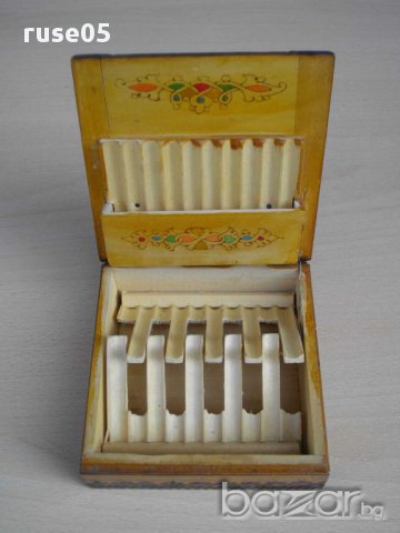 Кутия за цигари пирографирана