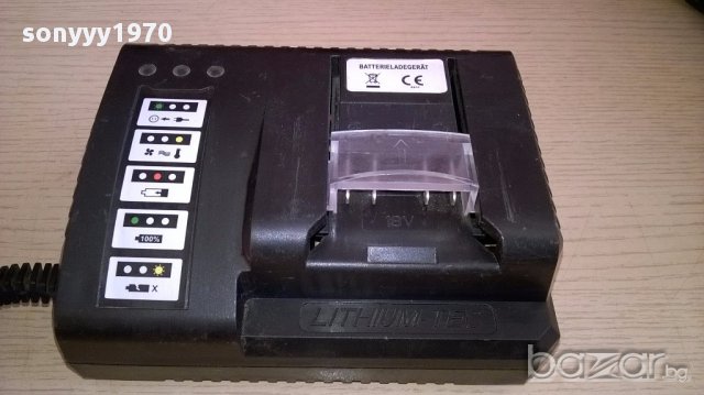 Lithium-tec lykc-008832 battery charger-внос швеицария, снимка 3 - Други инструменти - 13013615