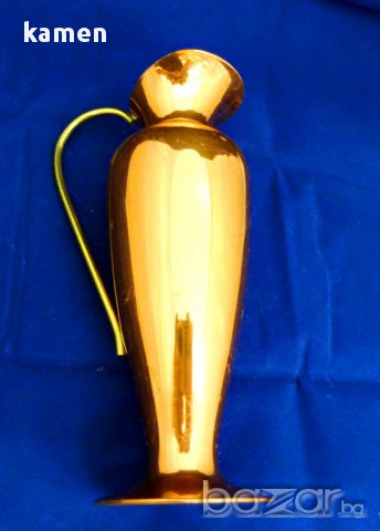 Кана мед много лъскава , 16,5 см. , снимка 2 - Антикварни и старинни предмети - 15107110