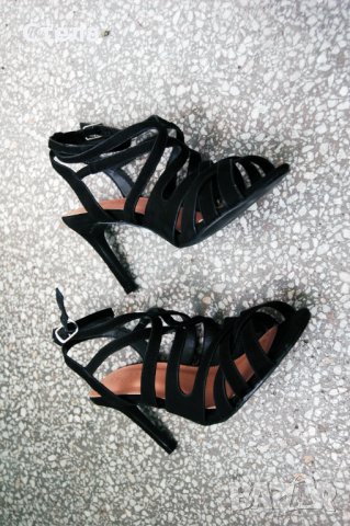 SIMPLY BE дамски елегантни обувки / сандали, черни, снимка 9 - Дамски елегантни обувки - 24838242