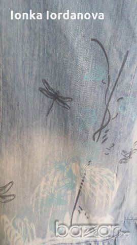 Дънкова лятна рокля, размер М, снимка 3 - Рокли - 18650775