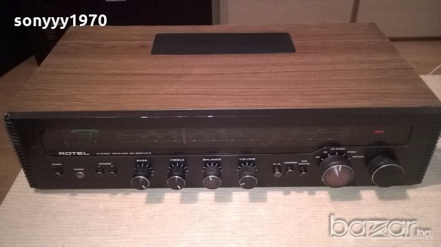 rotel-receiver-ретро красавец-внос англия, снимка 9 - Ресийвъри, усилватели, смесителни пултове - 19121625