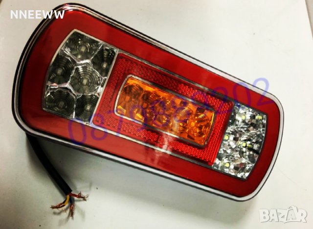 Лед- Диодни стопове за камиони,бусове,ремаркета,платформи-12-24волта, снимка 3 - Аксесоари и консумативи - 24388995