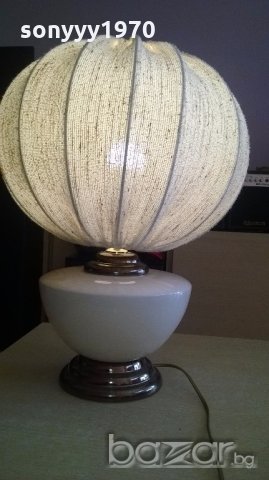 огромен немски лампион-мрамор/керамика/метал-внос швеицария, снимка 12 - Антикварни и старинни предмети - 19687644