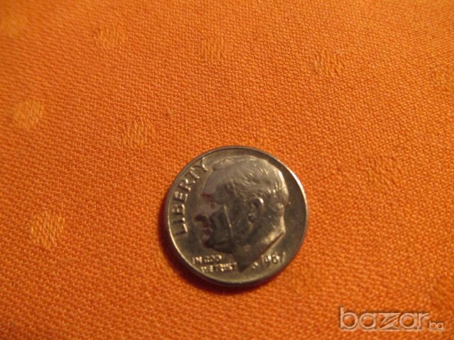 Монета ONE DIME 1967г за колекционери и ценители 