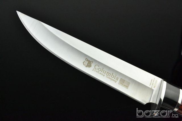 Ловен нож с фиксирано острие COLUMBIA G02, снимка 10 - Ножове - 7396369