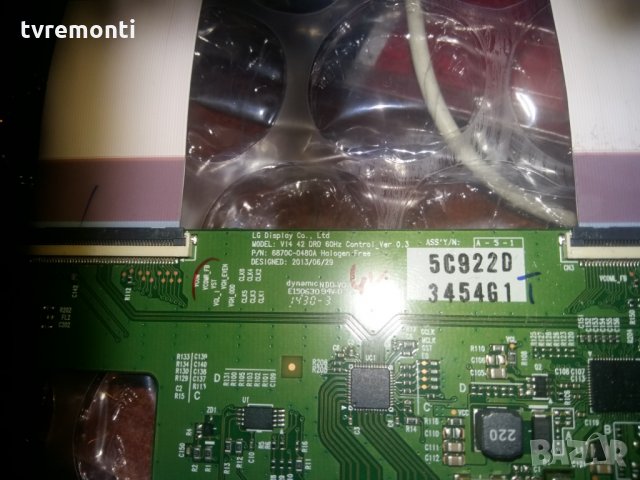 T-Con Board 6871L-3454G 6870C-0480A, снимка 2 - Части и Платки - 24184719