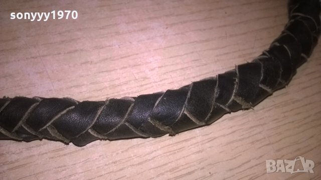 кожен камшик/бич-с дървена дръжка-внос франция-1.7м, снимка 10 - Колекции - 25590965